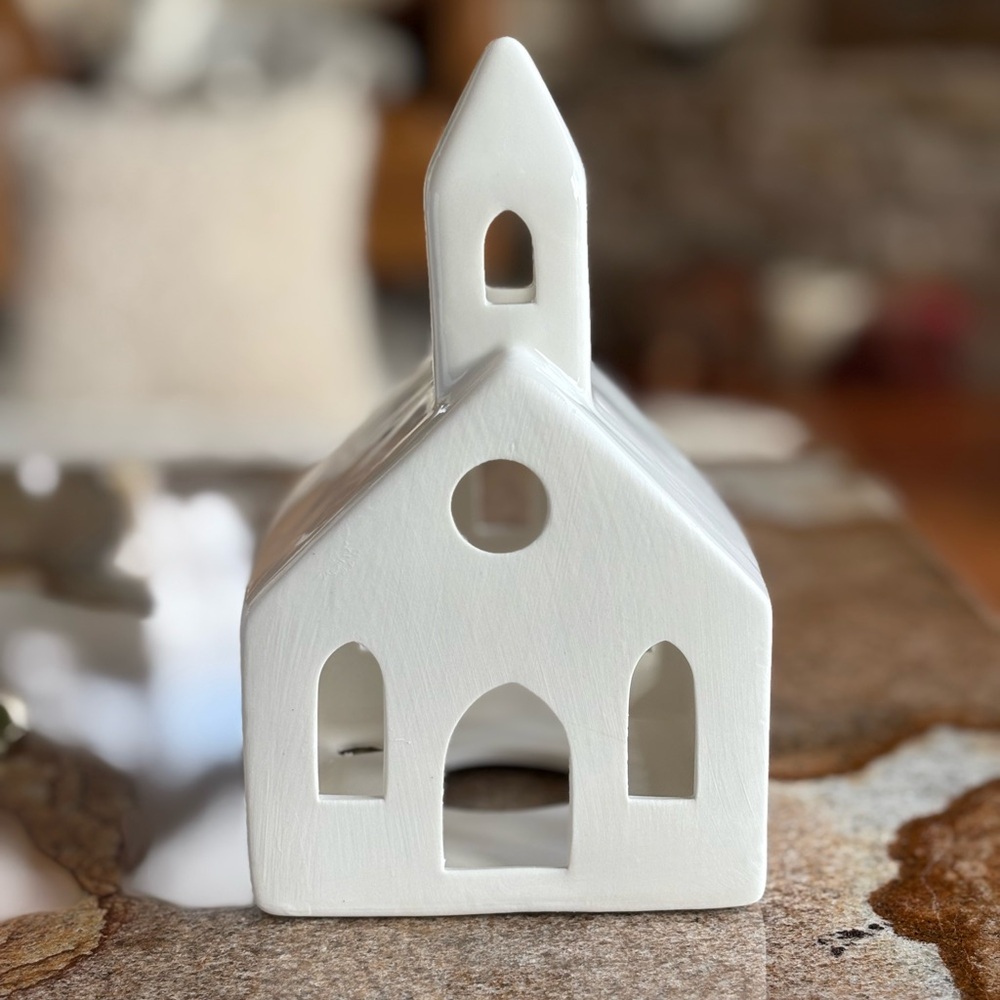 Crate&barrel white church sku:249445